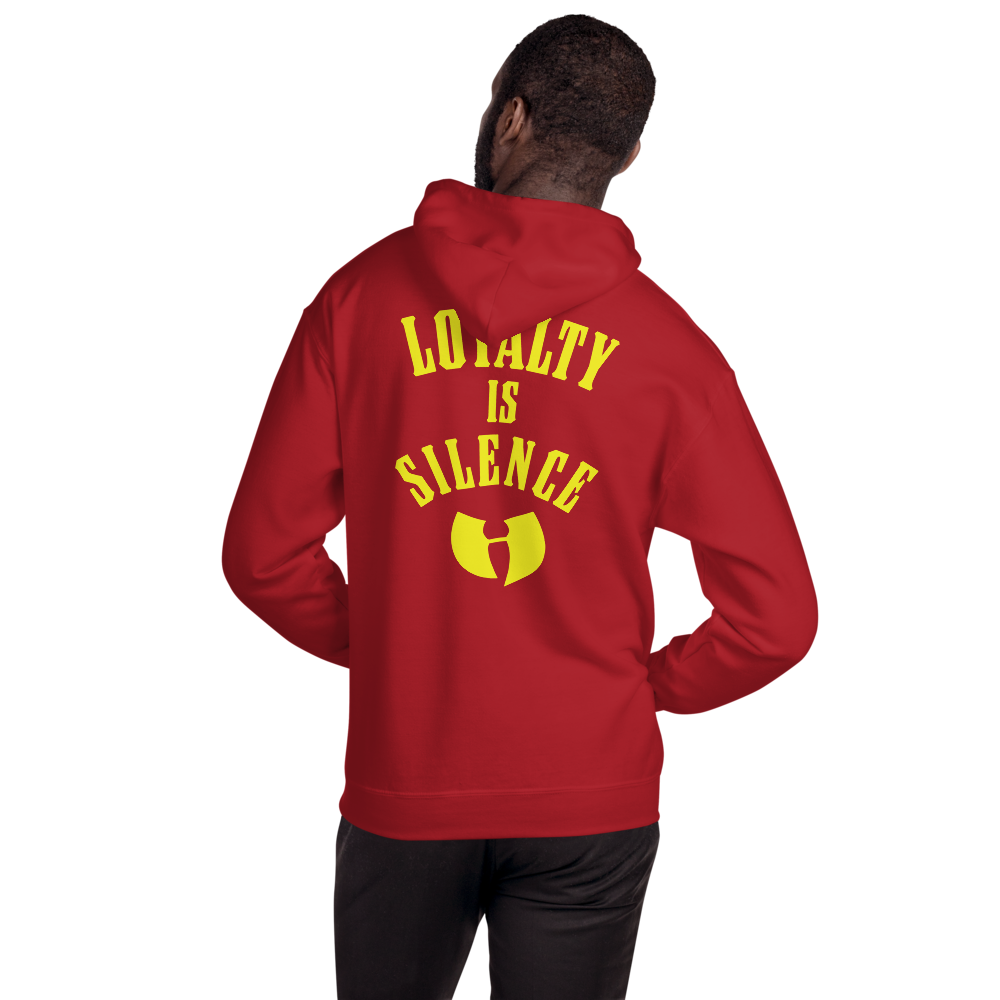 HRMI LOYALTY IS SILENCE Fall  Hoodie HellRazah Music Inc Designer Hooded Sweatshirt Official HeavenRazah Merchandise