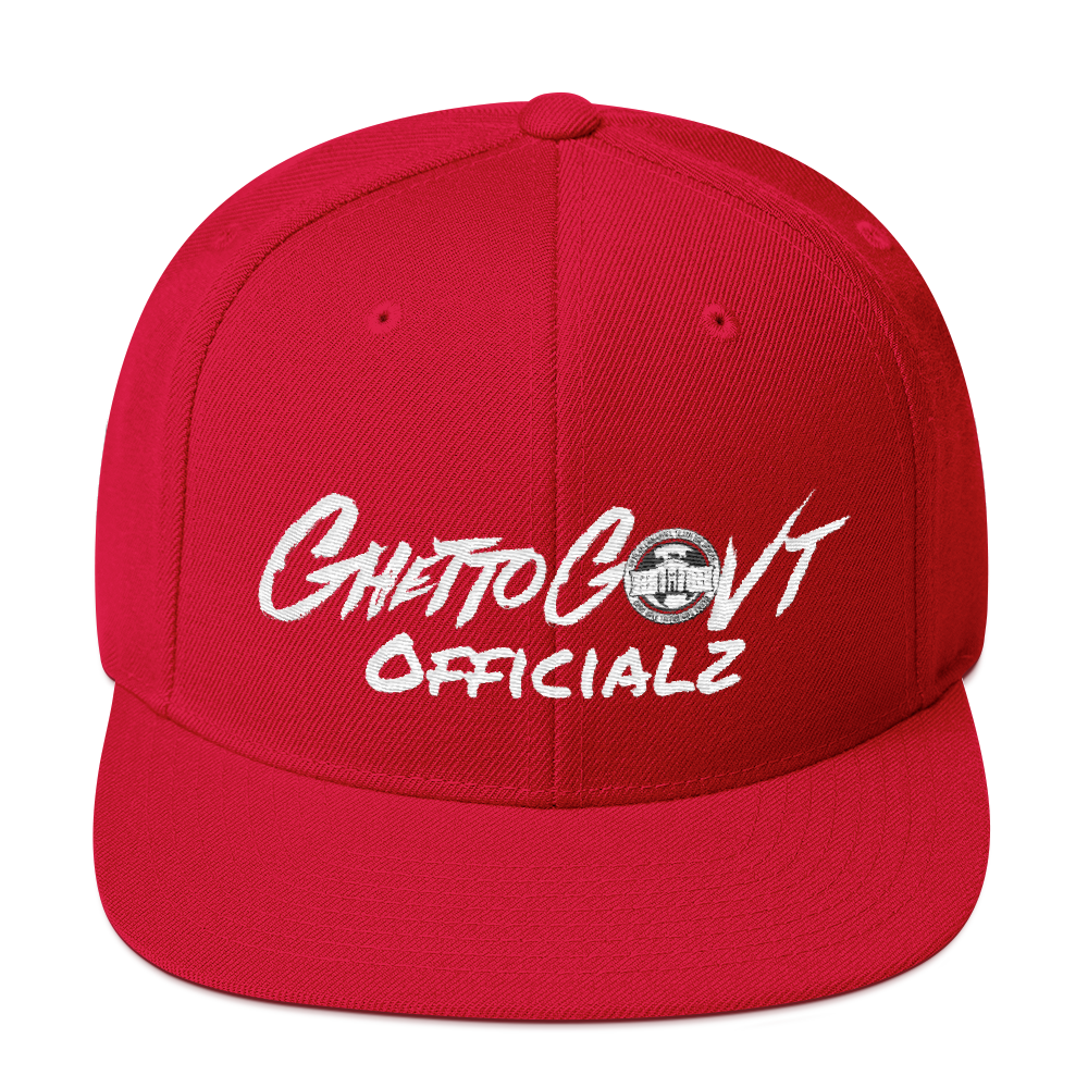 GGO Ghetto Govt Officialz Logo Embroidered Cap Snapback Hat Heaven Razah
