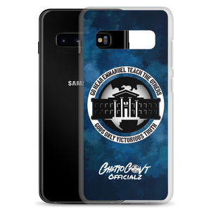 Ghetto Gov't Officialz Logo Go Hear Emmanuel Teach The Others Samsung Cell Phone Case Heaven Razah Hell Razah Music Inc