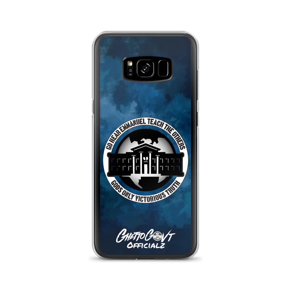 Ghetto Gov't Officialz Logo Go Hear Emmanuel Teach The Others Samsung Cell Phone Case Heaven Razah Hell Razah Music Inc