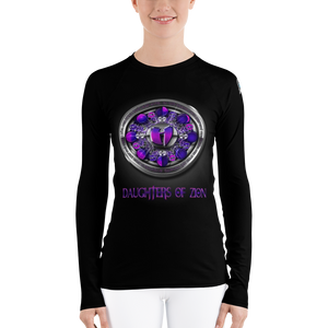 TEAM QUEEN - Daughters of Zion GGO Apparel Women's Rash Guard HeavenRazah Graphics by Culture Freedom