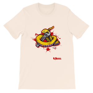 Official Hell Razah Music Inc Snakes Get Wrenched Designer Short-Sleeve Unisex T-Shirt Heaven Razah Graphics by iHustle365_