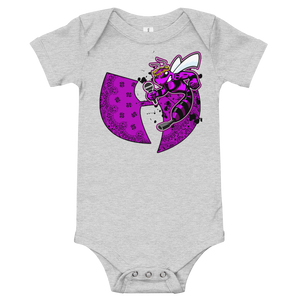 Official Heaven Razah Purple Bee Designer Baby Bodysuit Infant Tee T-Shirt Hell Razah Music Inc