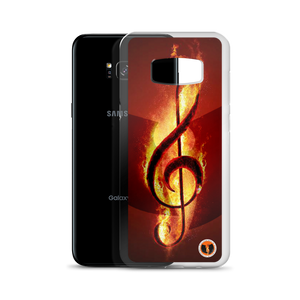 Official HellRazah Music Inc. Designer Limited Edition Fire Samsung Case HeavenRazah Merch Graphics by SmuveMassBeatz