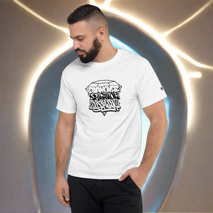 Diamondz Original Clothing Sly Ski Graffiti Men's Champion T-Shirt