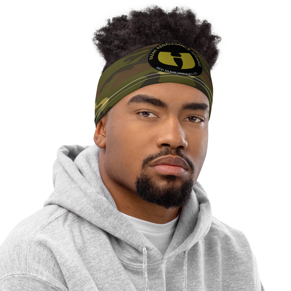 Renaissance Apparel Green Camoflauge Face Cover - Neck Gaiter