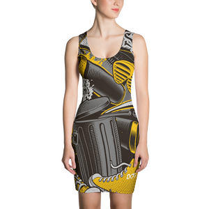 Official DiamondzOC Golden Mics Designer Dress