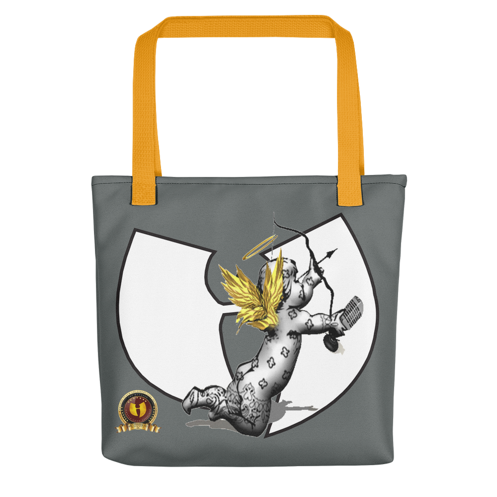 HRMI Angel Designer Tote Bag HelllRazah Music Inc / HeavenRazah Graphics by SmuveMassBeatz