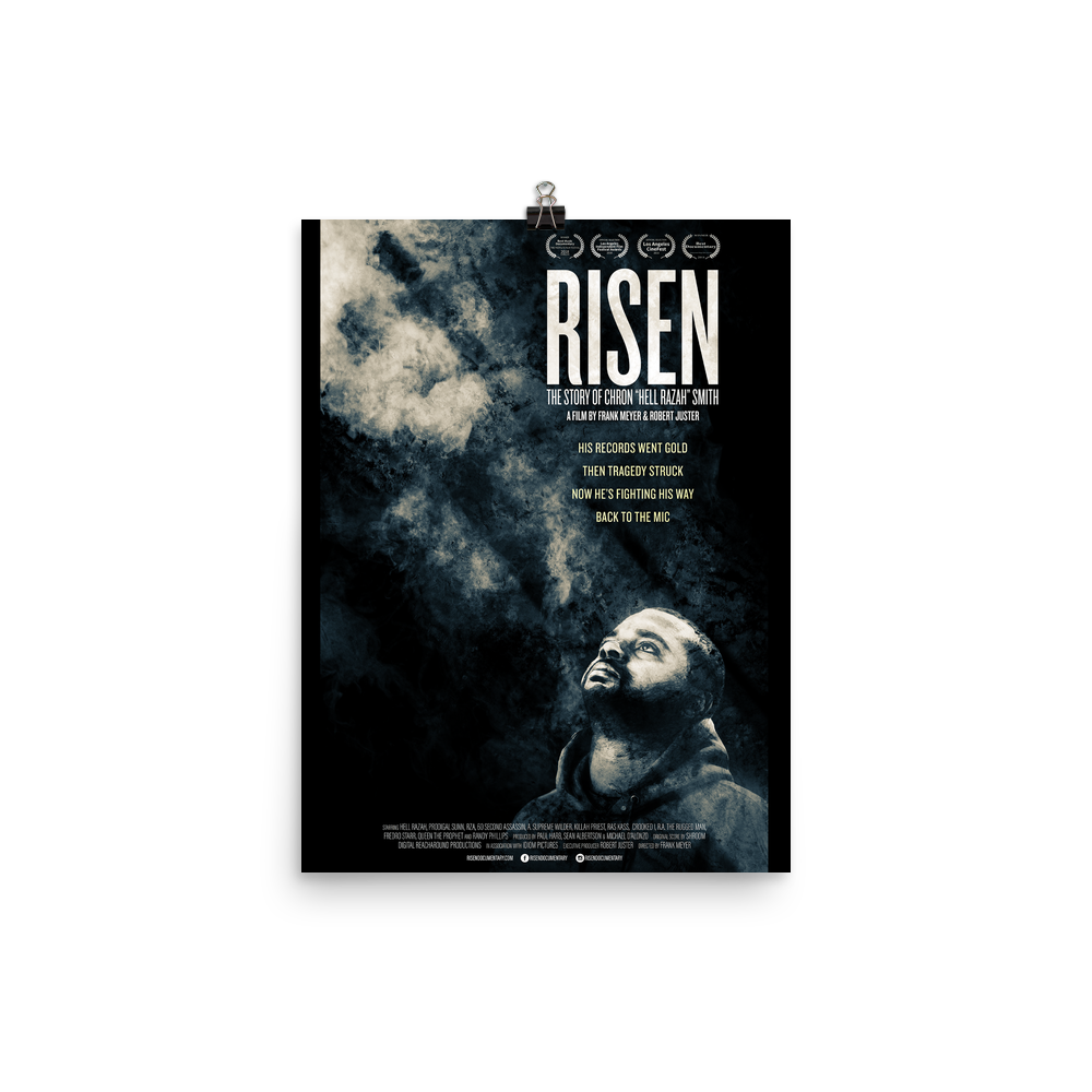 Official Risen Documentary Hell Razah Movie Poster