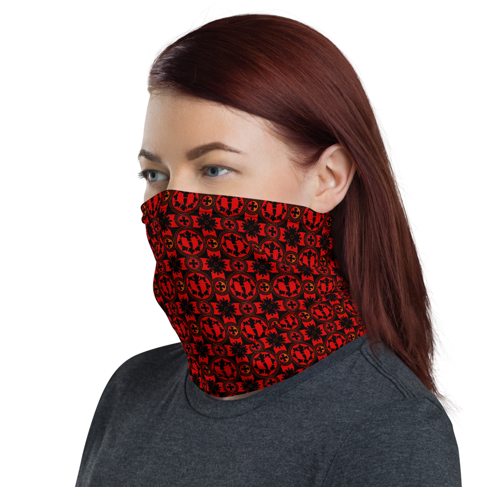 HellRazah Renaissance Patterned Face Shield - Neck Gaiter
