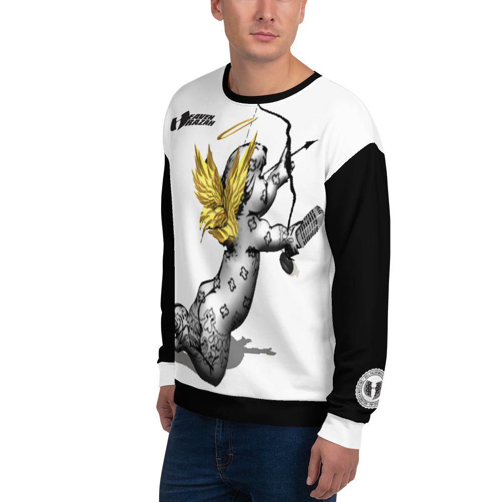 Heaven Razah Seraphim Streetwear Designer Unisex Sweatshirt Graphics Official Hell Razah Music Inc. Merchandise Graphics by SmuveMassBeatz