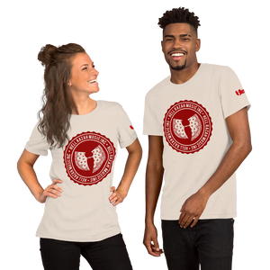 Official Heaven Razah / Hell Razah Music Inc Red Bandana Short-Sleeve Unisex T-Shirt Graphics by Cuban Pete CS75Designs