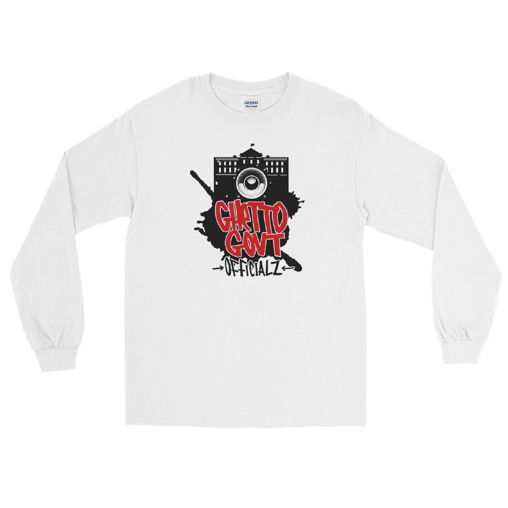 Ghetto Gov't Officialz iHustle365 Logo Unisex Long Sleeve T-Shirt Official HellRazah Music Inc. HeavenRazah Merch