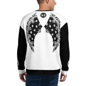 Heaven Razah Seraphim Streetwear Designer Unisex Sweatshirt Graphics Official Hell Razah Music Inc. Merchandise Graphics by SmuveMassBeatz