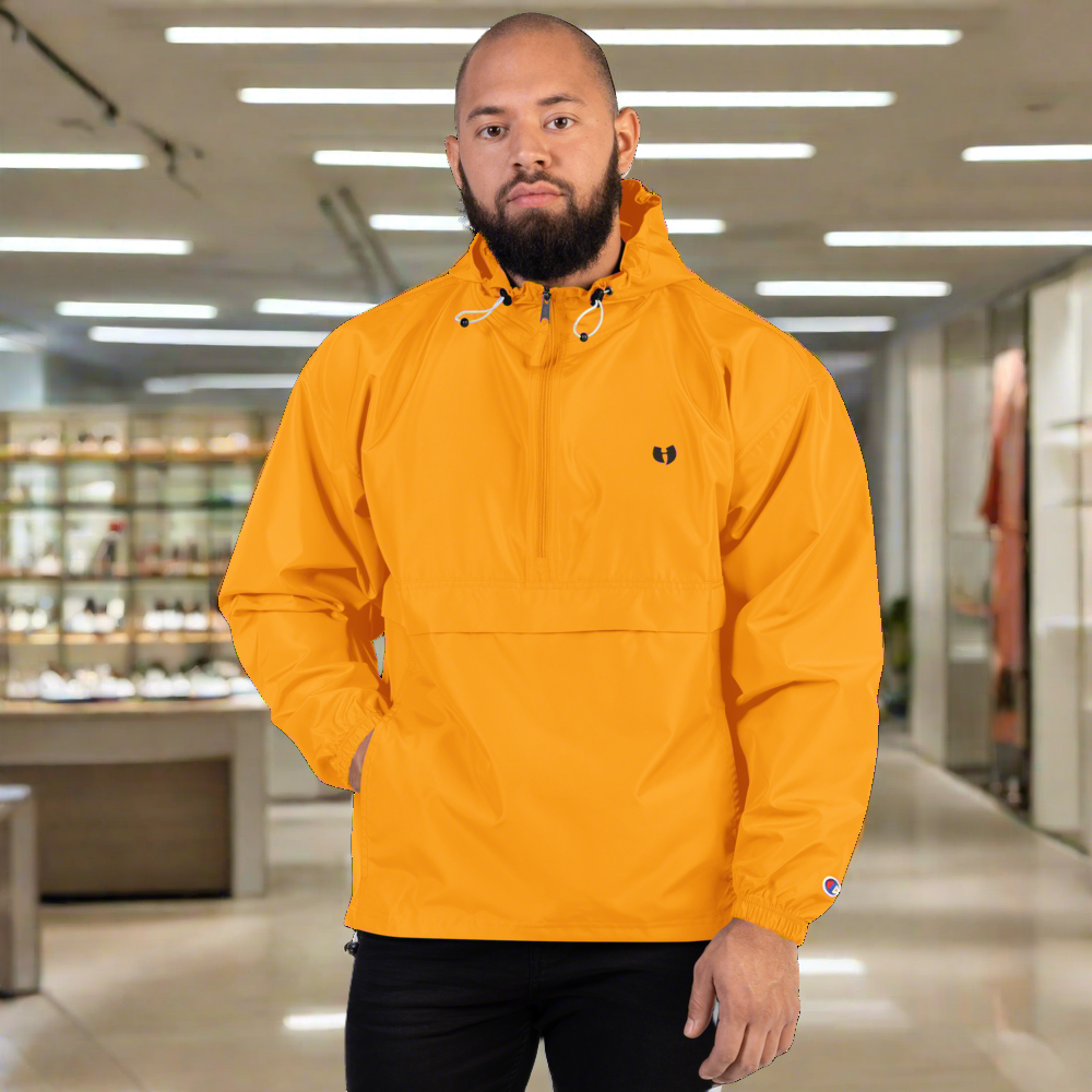 Renaissance Apparel Embroidered H LOGO Champion Packable Jacket