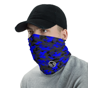 Razah Blue Camo Renaissance Apparel Face Shield - Neck Gaiter