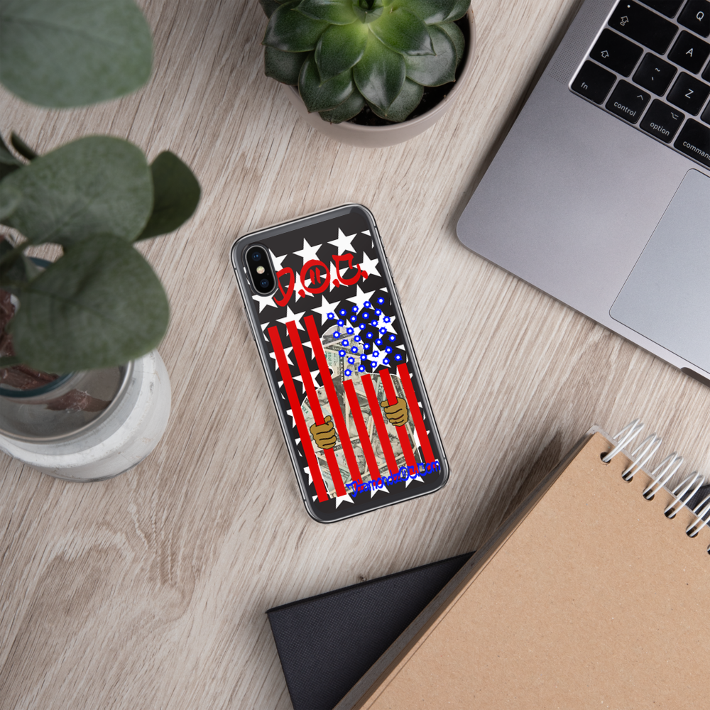 Prison 4 Profit Flag by DOC iPhone Case