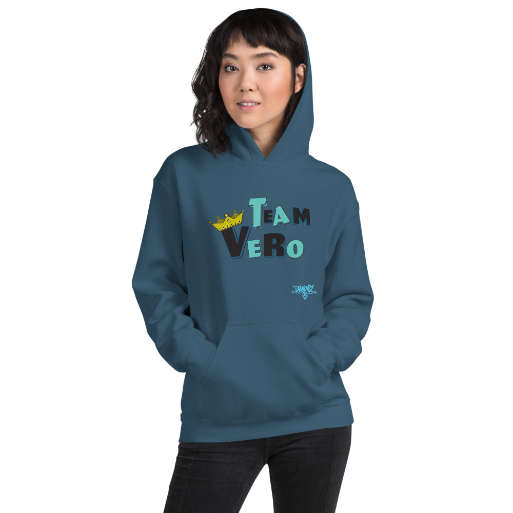 DKE - DKA Team VERO Designer Soft Unisex Hooded Sweatshirt Diamondz OC