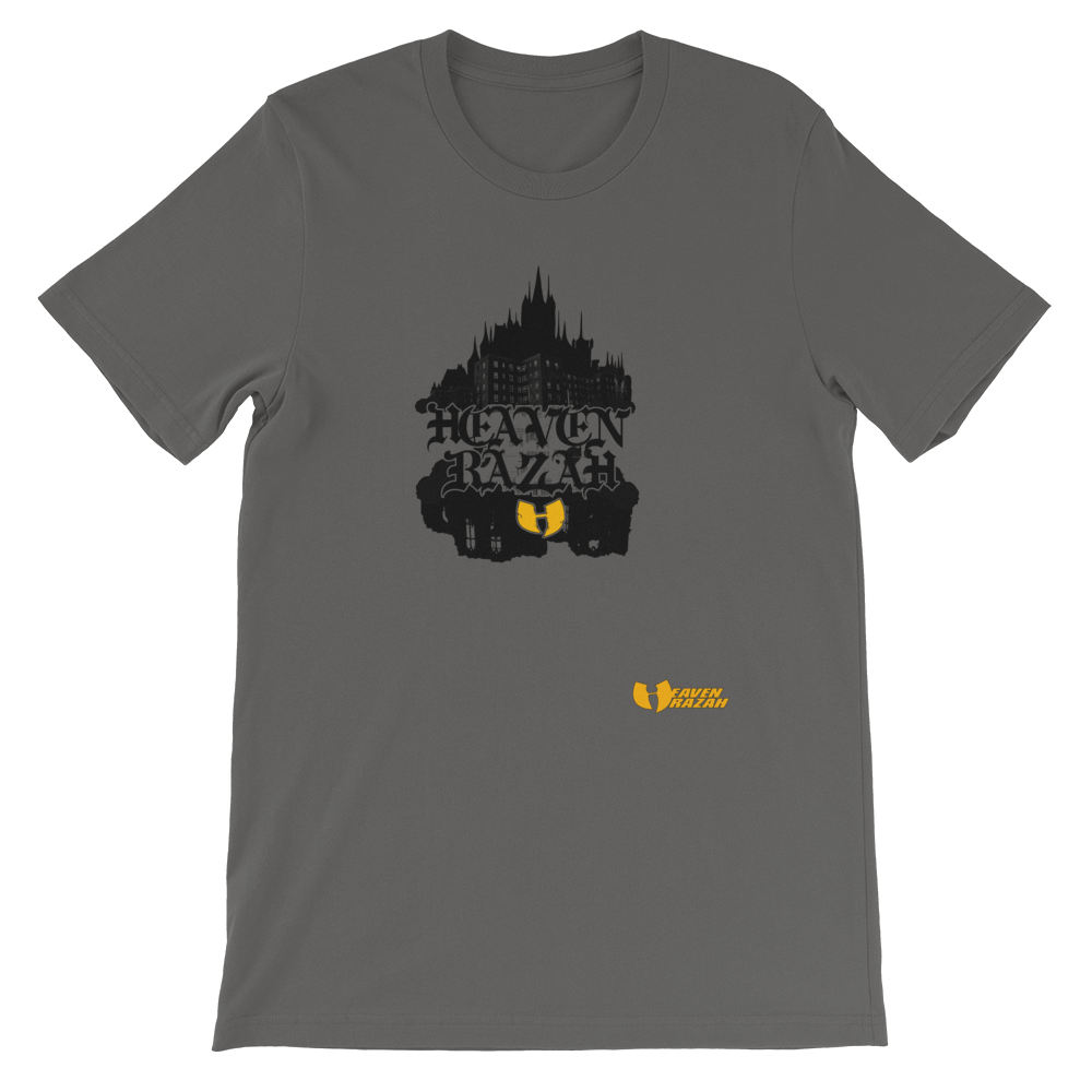Official Heaven Razah Temple Designer Tee Hell Razah Music Inc Short-Sleeve Unisex T-Shirt art by iHustle365_