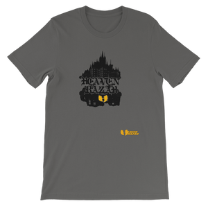 Official Heaven Razah Temple Designer Tee Hell Razah Music Inc Short-Sleeve Unisex T-Shirt art by iHustle365_