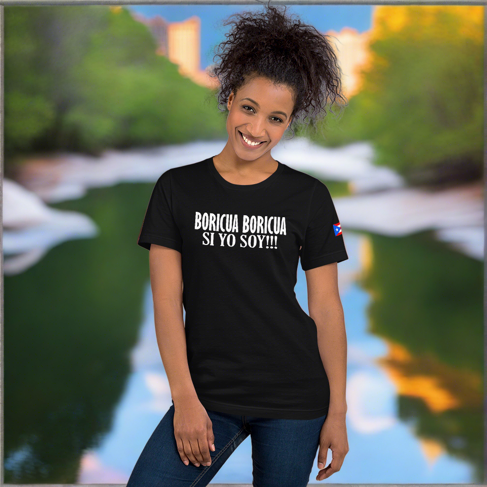 Boricua Boricua Si Yo Soy!!! Short-Sleeve Unisex T-Shirt