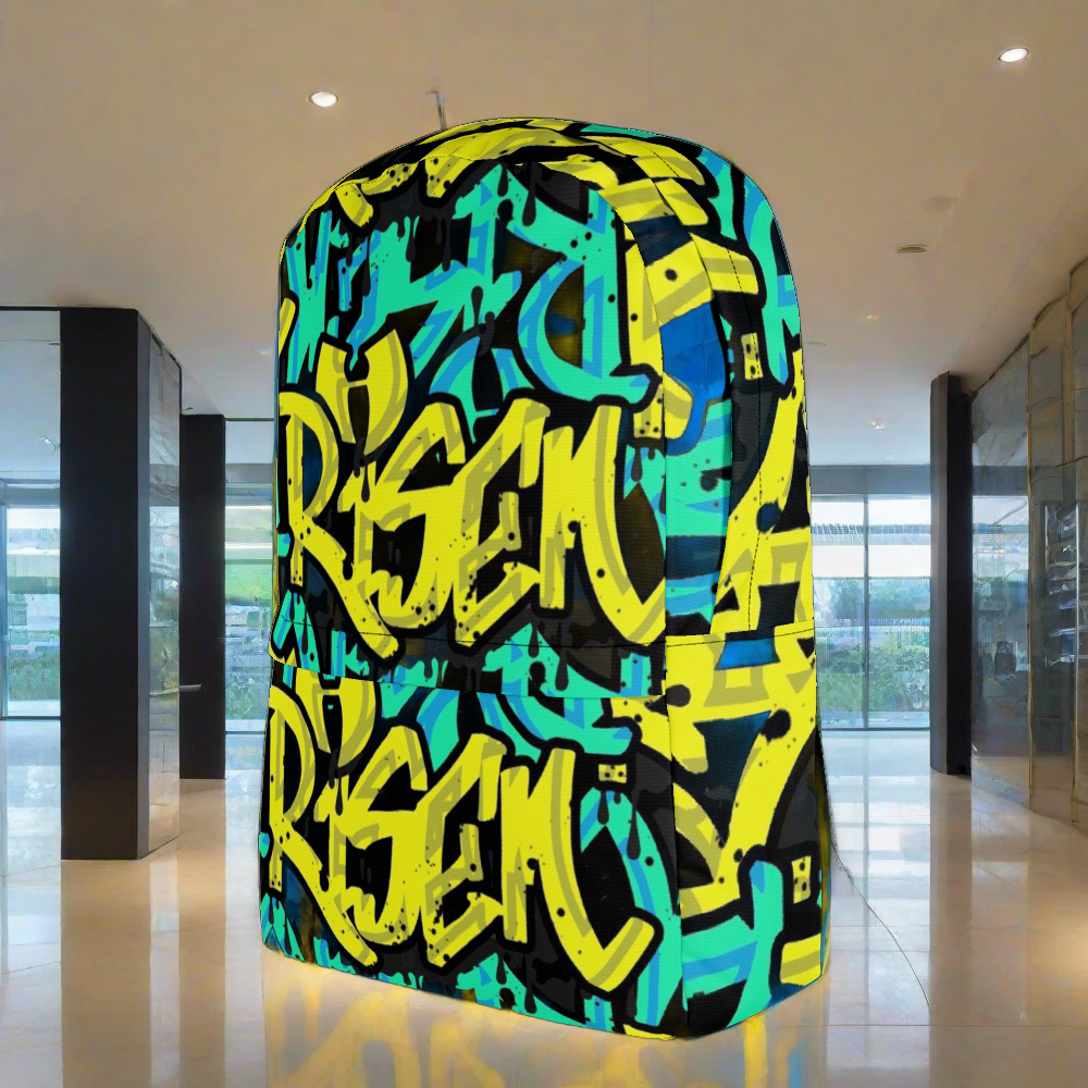 Risen Graffiti Drip Backpack