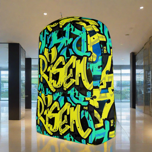 Risen Graffiti Drip Backpack