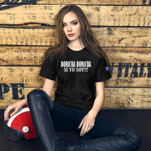 Boricua Boricua Si Yo Soy!!! Short-Sleeve Unisex T-Shirt