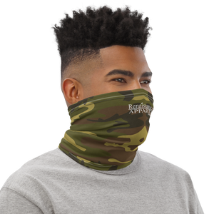 Renaissance Apparel Green Camoflauge Face Cover - Neck Gaiter