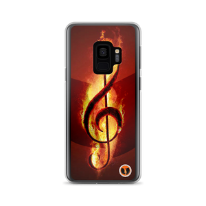 Official HellRazah Music Inc. Designer Limited Edition Fire Samsung Case HeavenRazah Merch Graphics by SmuveMassBeatz