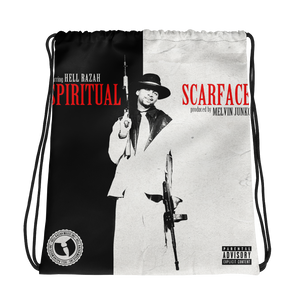 Limited Edition SPIRITUAL SCARFACE Album Cover Art - Collectible Drawstring bag