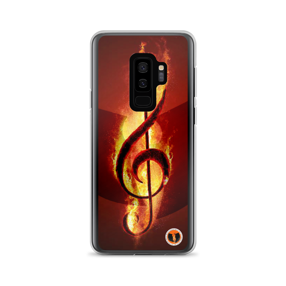 Official HellRazah Music Inc. Designer Limited Edition Fire Samsung Case HeavenRazah Merch Graphics by SmuveMassBeatz