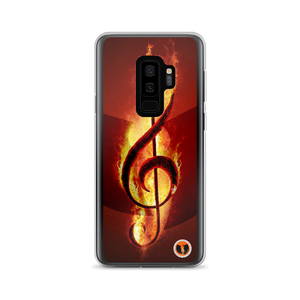 Official HellRazah Music Inc. Designer Limited Edition Fire Samsung Case HeavenRazah Merch Graphics by SmuveMassBeatz