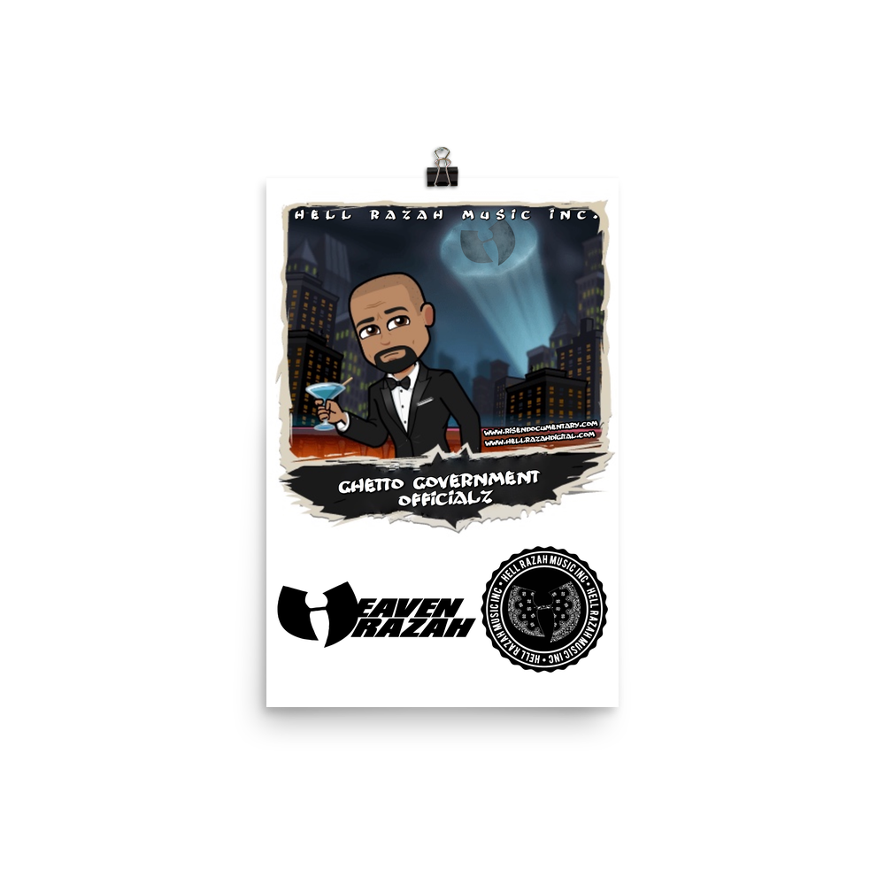 Ghetto Government Officialz Hell Razah Music Inc Poster