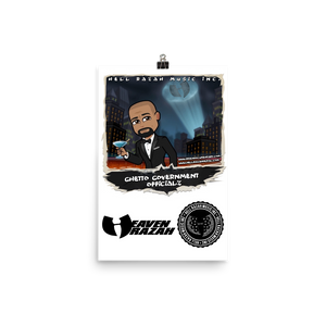 Ghetto Government Officialz Hell Razah Music Inc Poster