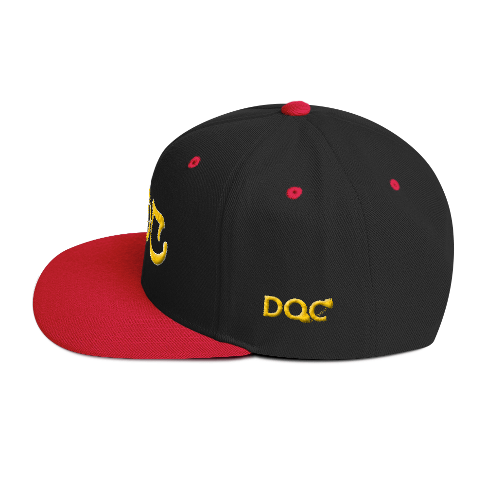 DOC Embroidered Snapback Hat