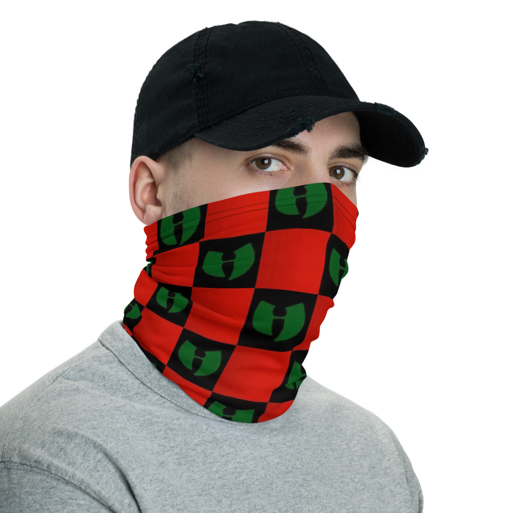 Renaissance Checkerboard Hell Razah Facemask - Neck Gaiter