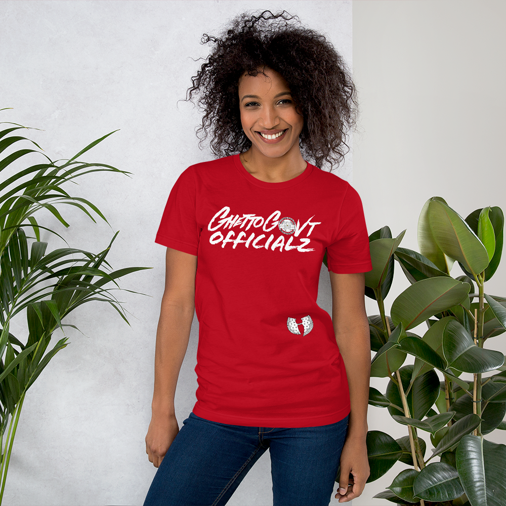Ghetto Govt Officialz Logo Designer Tee Short-Sleeve Unisex T-Shirt
