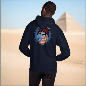 Ghetto Gov't Officialz Worldwide Flag Unisex Hoodie