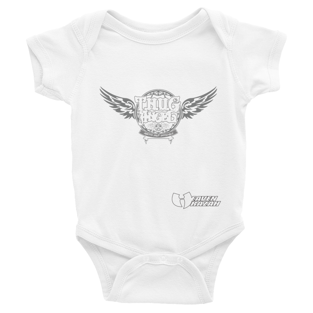 T.hose H.umbled U.nder G.od Thug Angel Official Heaven Razah GGO Baby Infant Bodysuit