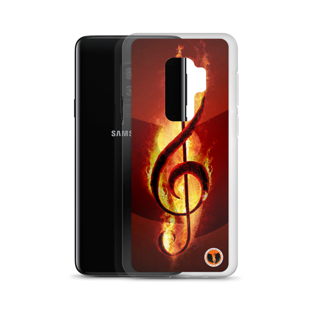 Official HellRazah Music Inc. Designer Limited Edition Fire Samsung Case HeavenRazah Merch Graphics by SmuveMassBeatz
