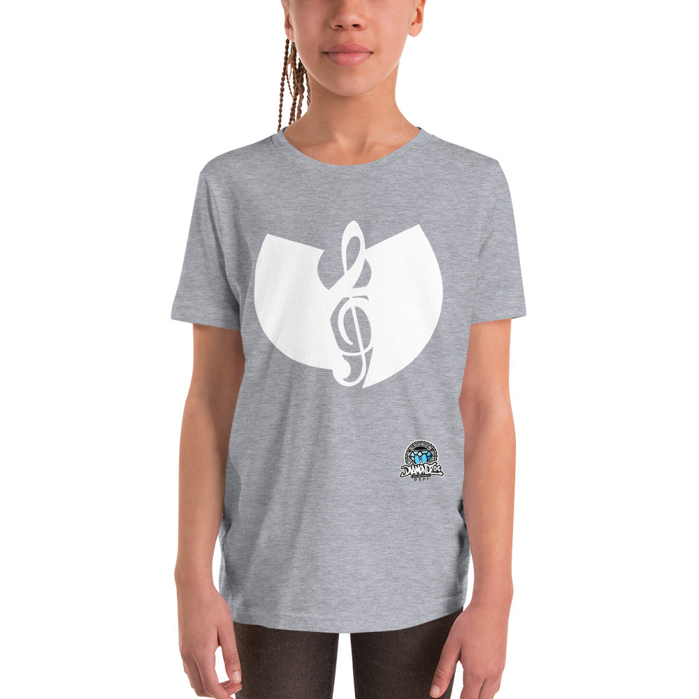 Official HellRazah Music Inc. Youth Unisex Short Sleeve T-Shirt HeavenRazah Merchandise Graphics by SmuveMassBeatz