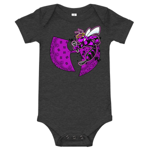 Official Heaven Razah Purple Bee Designer Baby Bodysuit Infant Tee T-Shirt Hell Razah Music Inc
