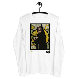 HRMI Stained Glass Renaissance Gear HeavenRazah Merch Unisex Long Sleeve Tee Official HellRazah Music Inc.