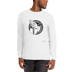 HRMI Praying Beads Fall 19 HellRazah Music Inc Designer Long Sleeve T-Shirt HeavenRazah Merch Graphics by iHustle365