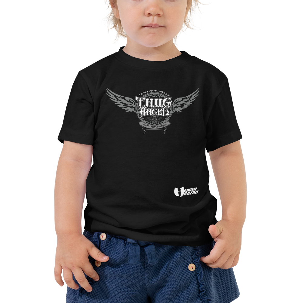 T.hose H.umbled U.nder G.od Thug Angel Official Heaven Razah GGO Toddler Short Sleeve Tee