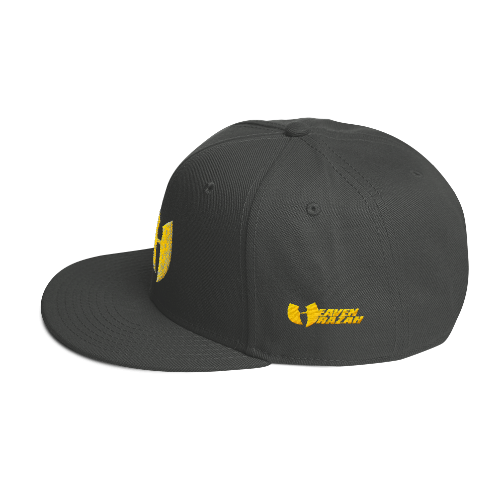 Official Heaven Razah / Hell Razah Music Inc Gold Bandana Logo Embroidered Cap Snapback Hat