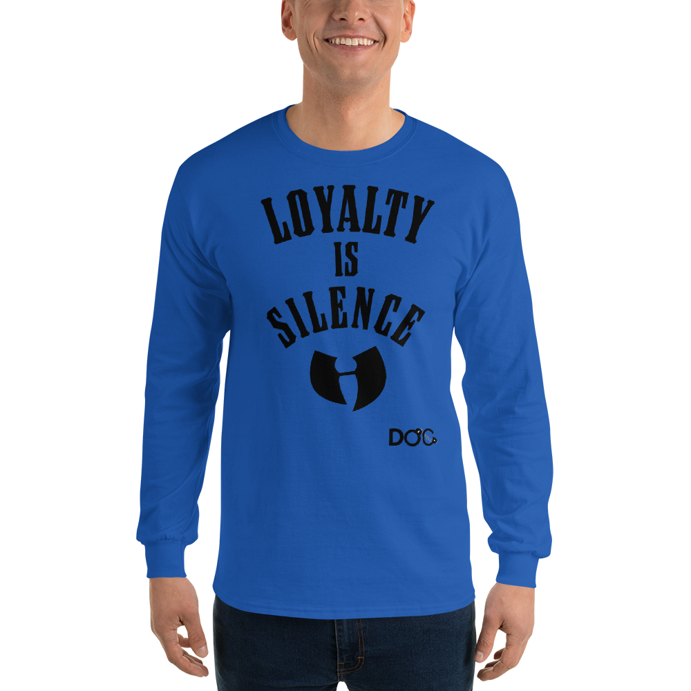 HRMI LOYALTY IS SILENCE Fall 2019 Official HellRazah Music Inc. Long Sleeve T-Shirt HeavenRazah Merch