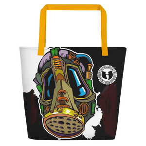 Official Hell Razah Music Inc Dont Get Gassed Up Graphic by iHustle365_ Designer Beach Bag Heaven Razah