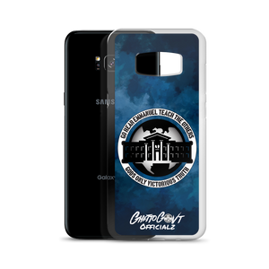 Ghetto Gov't Officialz Logo Go Hear Emmanuel Teach The Others Samsung Cell Phone Case Heaven Razah Hell Razah Music Inc